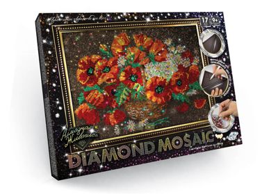 ​Алмазний живопис DIAMOND MOSAIC, великий (DM-01-01,02,03,04...10) 10 варіантів