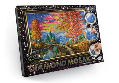 Алмазная живопись DIAMOND MOSAIC, большая (DM-01-01,02,03,04...10) 10 вариантов