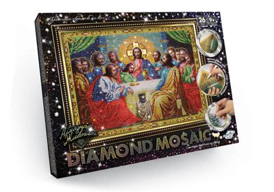 ​Алмазний живопис DIAMOND MOSAIC, великий (DM-01-01,02,03,04...10) 10 варіантів