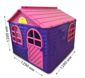 Будиночок дитячий зі шторками Doloni Фіолетово-рожевий (02550/1)