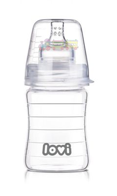 Пляшка скляна LOVI 150 мл - Diamond Glass