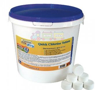 Швидкорозчинні пігулки хлору Quick Chlorine Tablets (1кг) (2101)
