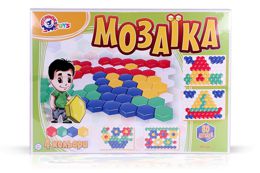 Дитяча мозаїка Технок для малюків № 1 80 елементів (2063)