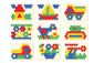 Детская мозаика Технок для малышей № 3 127 элементов (0908)