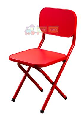 Детская парта Ommi со стульчиком Тачки Красная