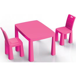 Дитячий пластиковий стіл і два стільці Долоні 04680/3