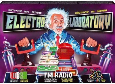 Гра настільна Електронний конструктор Electro Laboratory FM Radio ELab-01-01