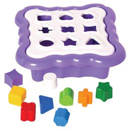 Іграшка-сортер Умні фігурки 10 елементів фіолетовий Тигрес (39520)
