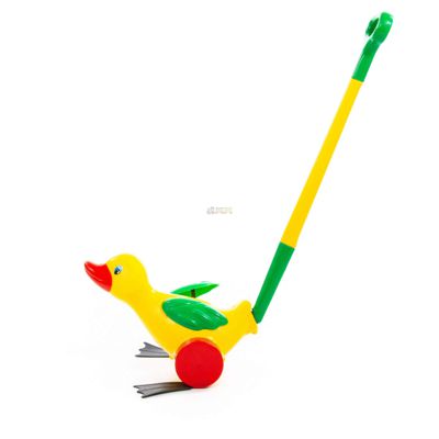 Іграшка Polesie Каталка Каченя з ручкою (7925)