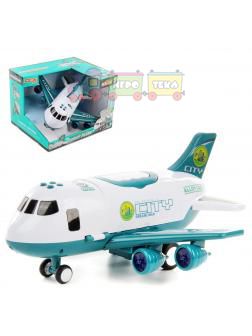 Іграшковий літак 1:64 "City" 660-A311 / дим, звук, світло