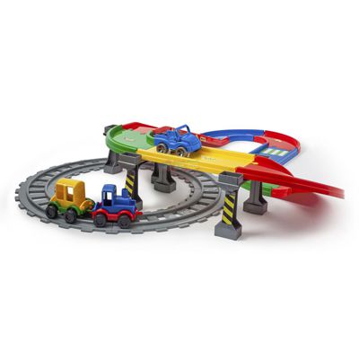 Игровой набор Play Tracks Железная дорога 3,4 метра Wader (51530)