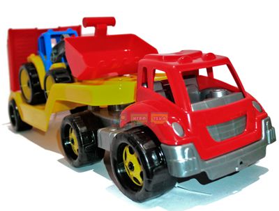 Игрущечная машинка Автовоз с трактором Технок 3916