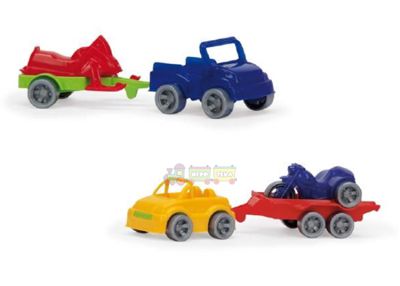 Игрушечная машинка Kid Cars Sport авто с прицепом Wader 52600