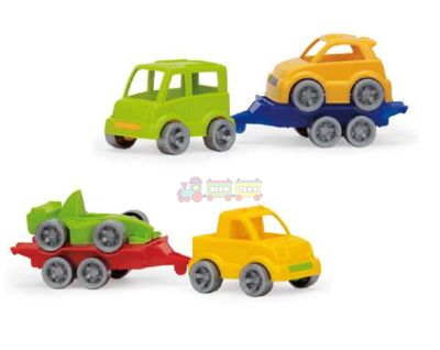 Игрушечная машинка Kid Cars Sport авто с прицепом Wader 52600