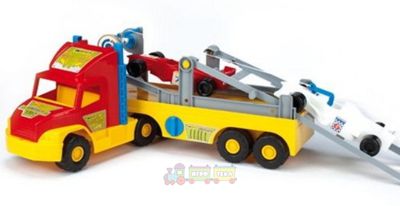 Іграшкова машинка Wader Тягач-евакуатор Super Truck 36620