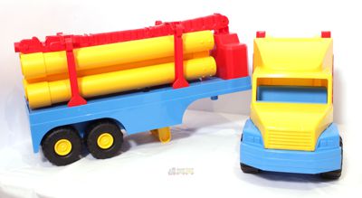 Іграшкова машинка Wader Super Truck будівельний 36540