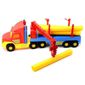 Іграшкова машинка Wader Super Truck будівельний 36540