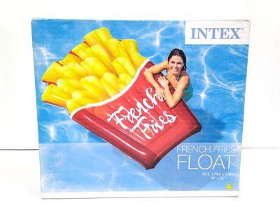 Intex 58775, Пляжний надувний матрац Картопля фрі 175х132 см