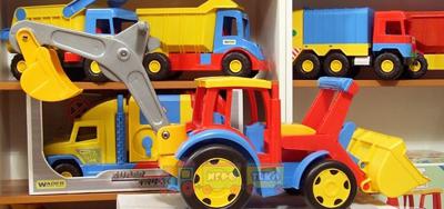 Детский трактор Экскаватор из серии Gigant Wader 66500