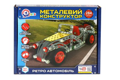 Конструктор металевий Технок Ретро Авто (4821)