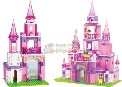 Конструктор Замок для принцессы серии Розовая мечта Sluban (B0152) 
