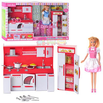 Кукла DEFA с мебелью Кухня (8085)