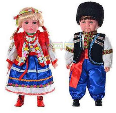 Кукла Дети Украины Катеринка и Олесь (M 2132) 