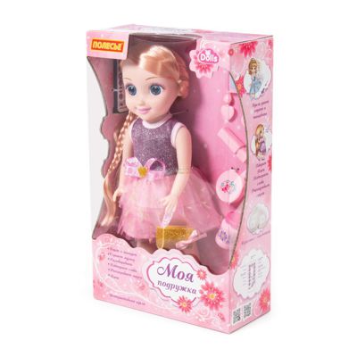 Лялька "Мілана" (37 см) в салоні краси з аксесуарами (6 елементів) Wader (Полісся) (79282)