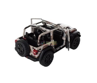 Машинка металева Kinsmart Jeep Wrangler Camo 2018 (KT5420WA)
