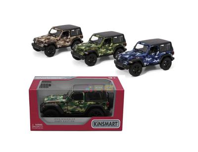 Машинка металева Kinsmart Jeep Wrangler Camo 2018 (KT5420WB)