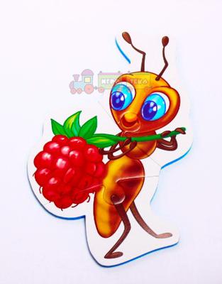 Мягкие пазлы Забавные насекомые Vladi Toys (VT1106-06) 