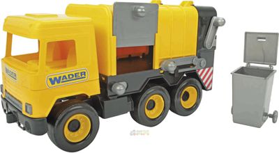 Авто Tigres Middle truck сміттєвоз (жовтий) в коробці (39492)