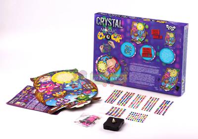 Набір для творчості Crystal Mosaic Clock (СMС-01-01,02,03)