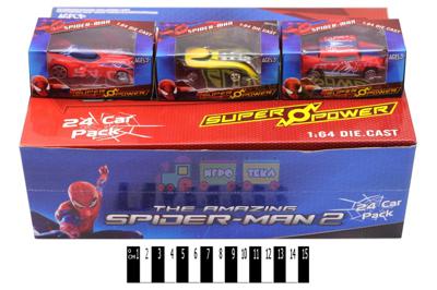 Набір машинок Spiderman 5136-24