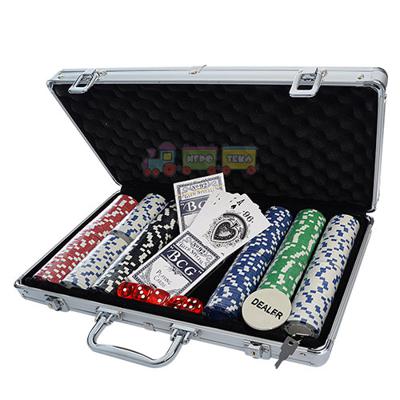 Настольная игра покер в чемодане (D4)