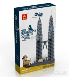Пазл Башни Петронас (Petronas Towers) WanGe 3D  (8011)  