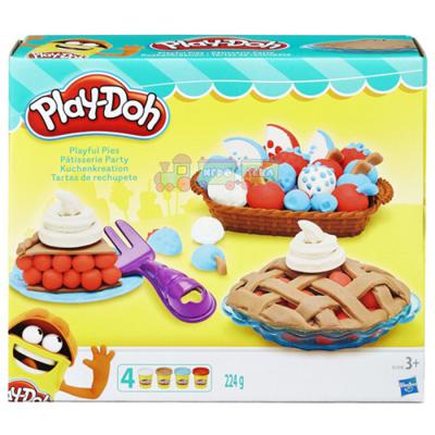 Плей-дох Ігровий набір пластиліну "Ягідні тарталетки" Play-Doh (B3398)
