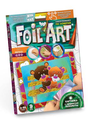 Аплікація кольоровою фольгою FOIL ART (FAR-01-01,02,03...10) 10 варіантів