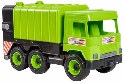 Авто Tigres Middle truck мусоровоз (св. зеленый) в коробке (39484)