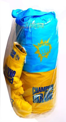 Боксерская груша Champion of  Ukraine большая.