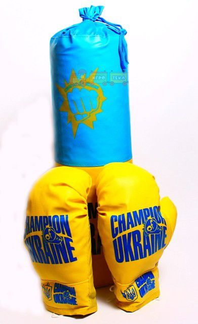 Боксерская груша Champion of Ukraine средняя Danko toys