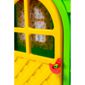 Домик детский со шторками Doloni Зелено-красный (02550/3)