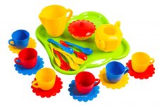 Дитячий іграшковий посуд