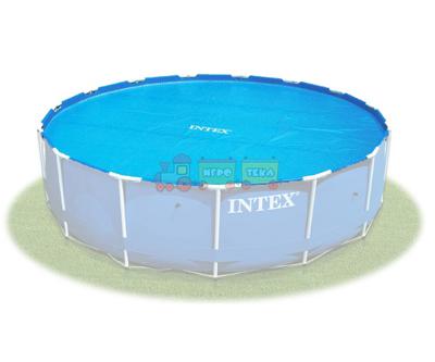 Intex 29023, Тент для каркасного круглого бассейна 457 см