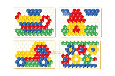 Детская мозаика Технок для малышей № 1 80 элементов (2063)