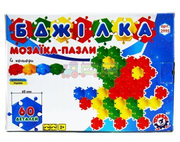 Детская мозаика Технок коврик Пчелка 60эл (2995)