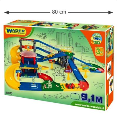 Мультипаркинг Wader Kid Cars 3D 9,1 м (53070)