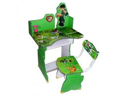 Детская парта регулируемая со стульчиком зеленая BEN 10 Bambi (BOC019919) 