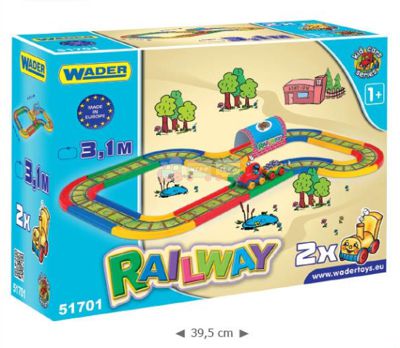 Детская железная дорога 3,1 м Wader 51701