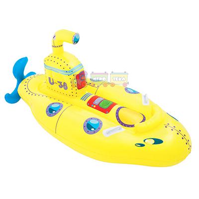 Детский надувной плотик BW 165х86 см (41098) Желтая подводная лодка